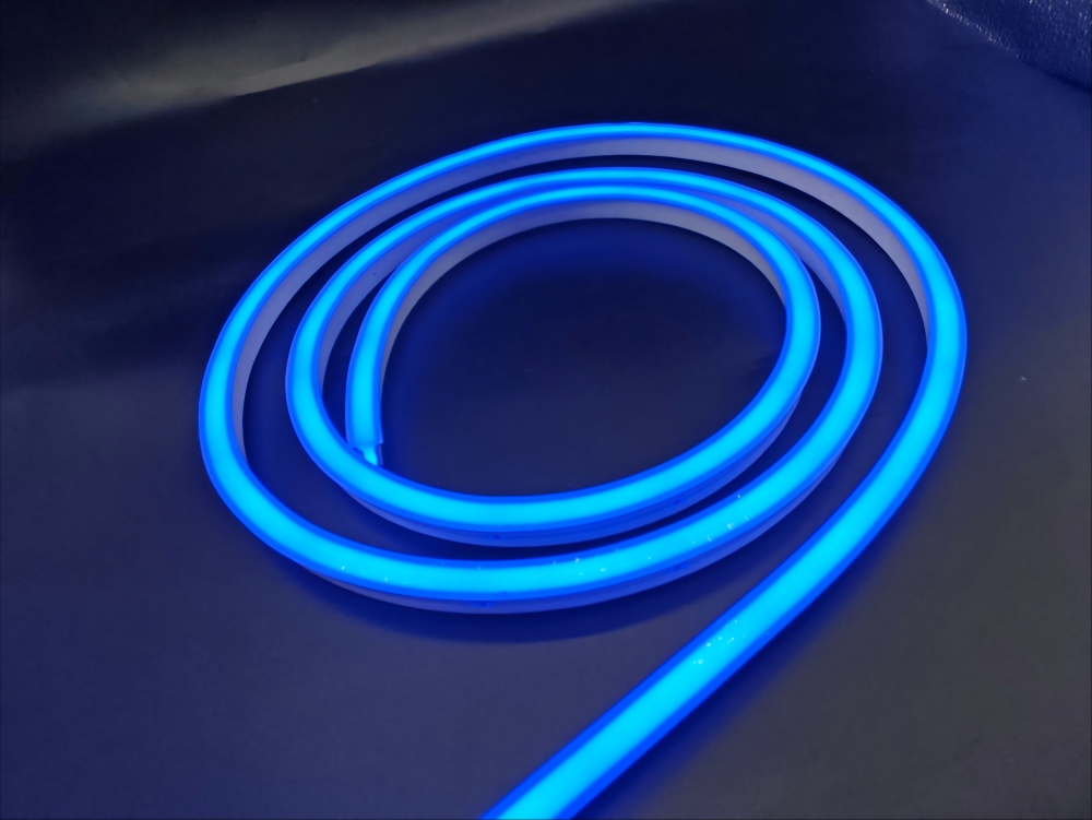 blue flex neon led strip