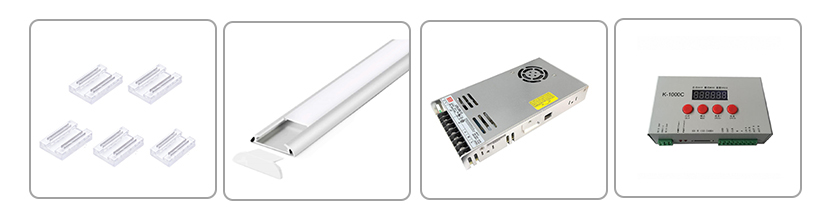 LED strip accessories