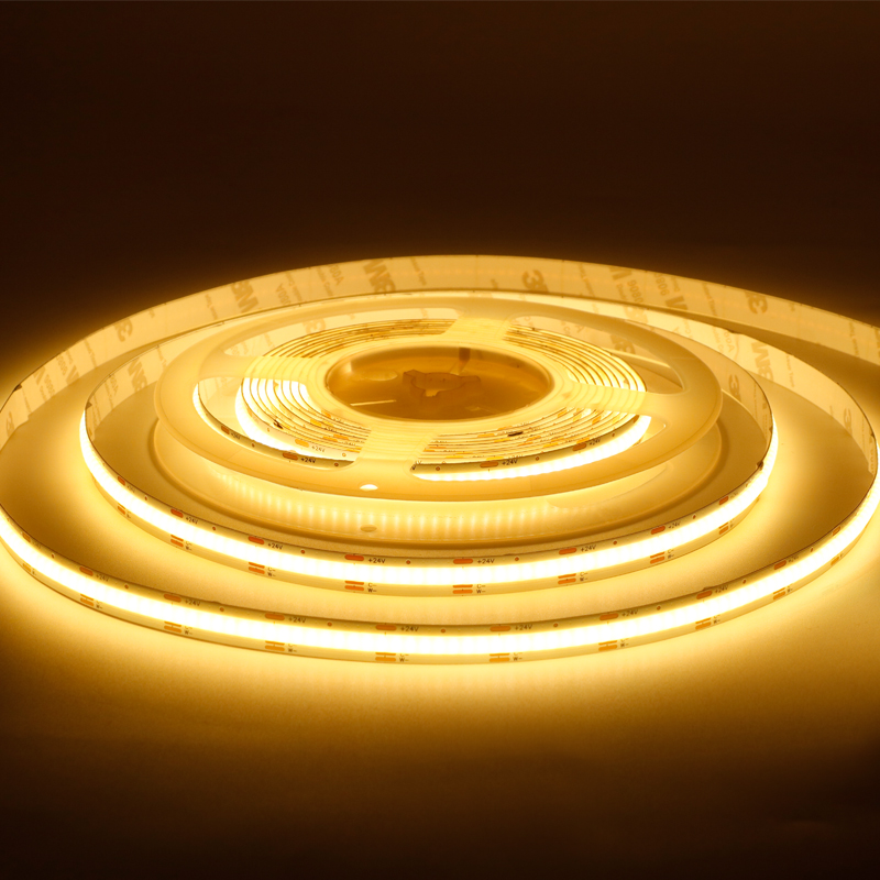 COB LED strip lights with adjustable CCT for professional use