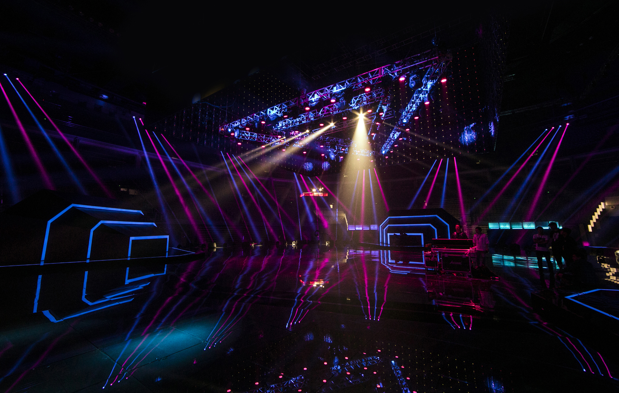 Led stage Pixel lighting Application