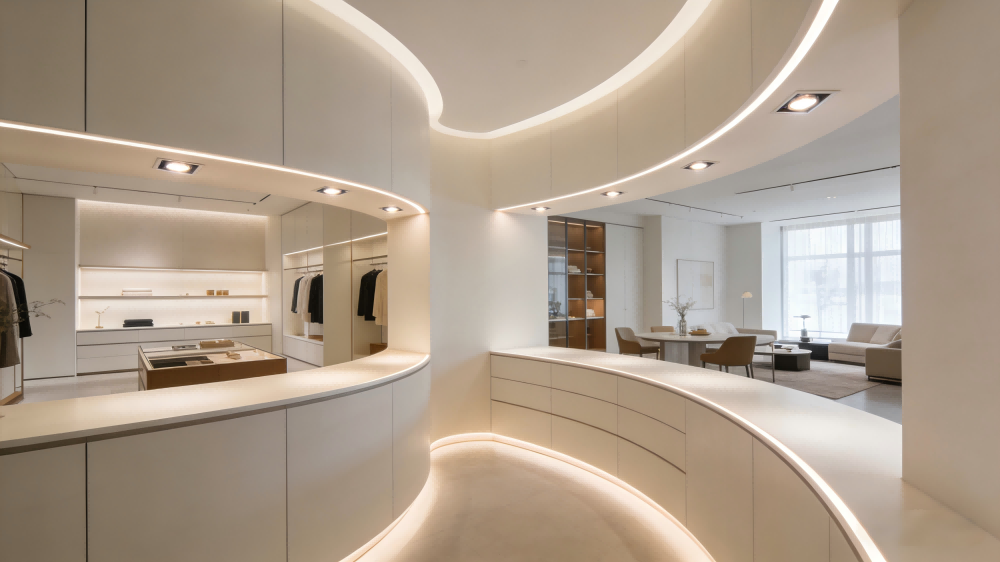 flexible s type led strip decorative lighting