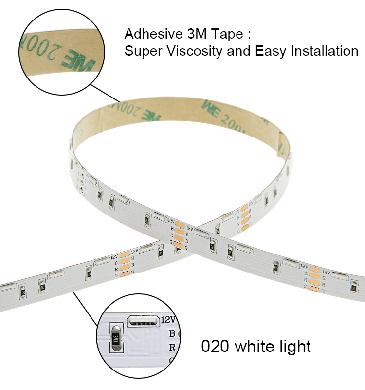 020 rgb led light strips