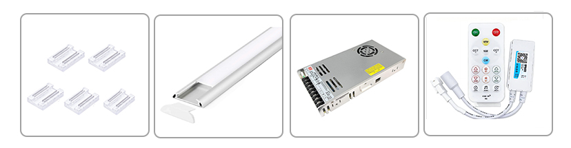Addressable-White-COB-LED-Strip-Accessories