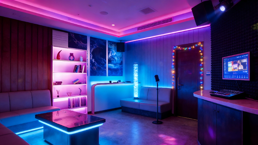 colour changing led tape for festive events