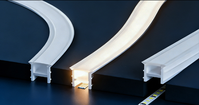 neon led light strip diffuser