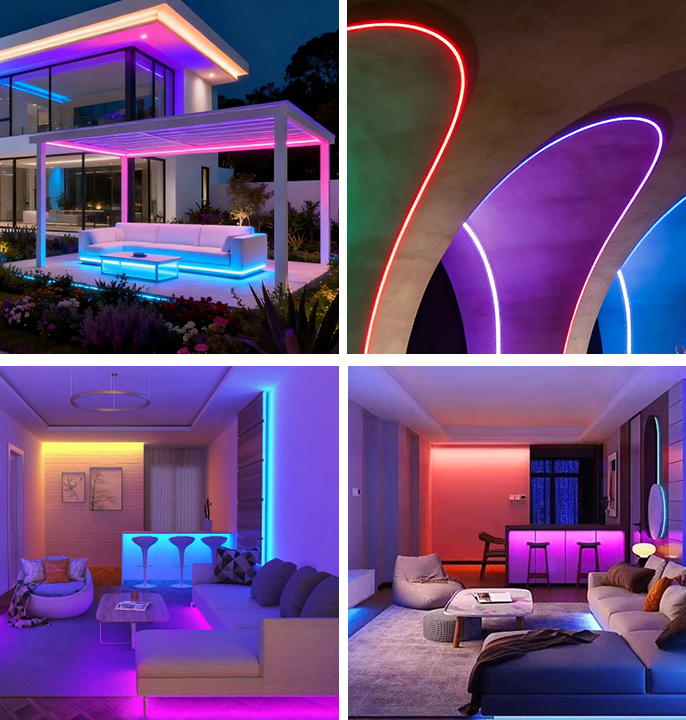 color changing led strip