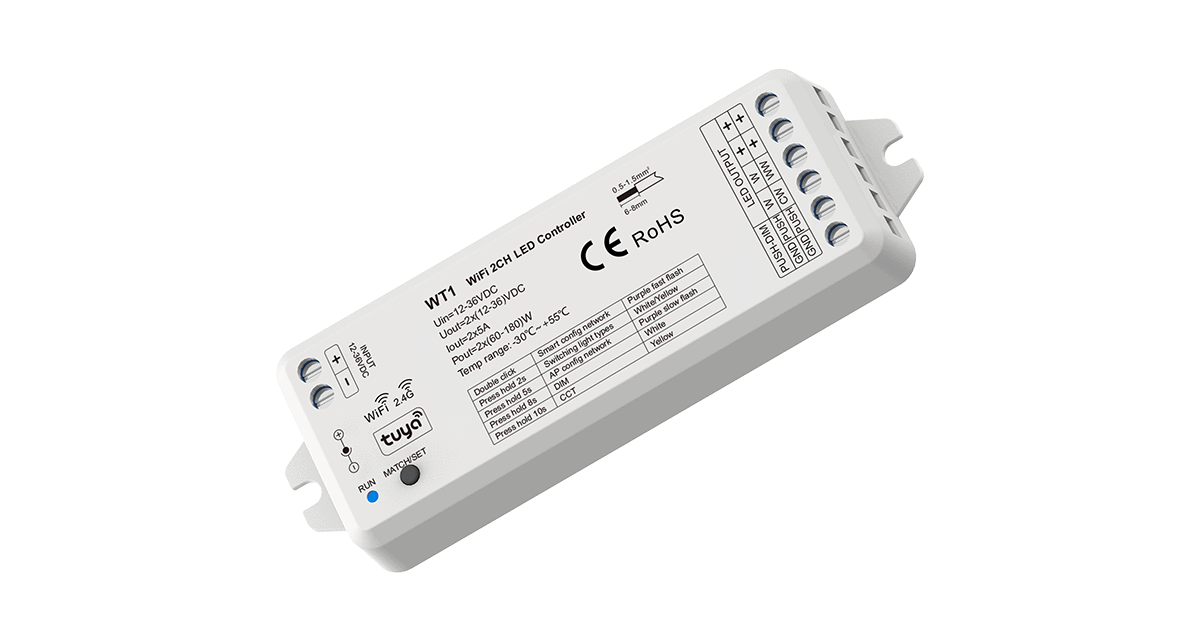 WT1 APP Control RF Wi-Fi Series Controller