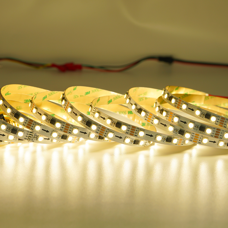 high brightness ws2818 5050 led strip lights for tv backlight