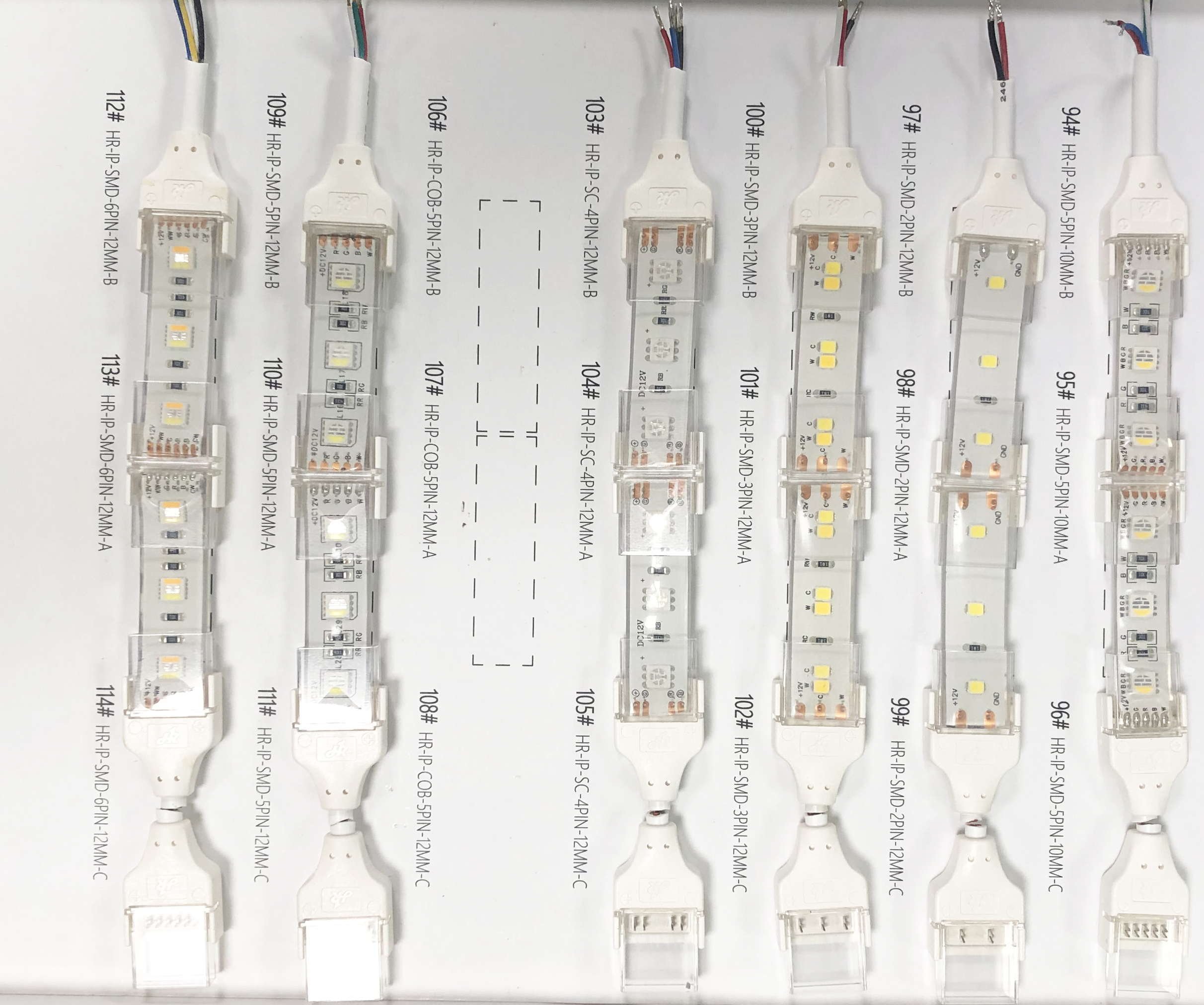 Waterproof IP67 LED Strip Connector