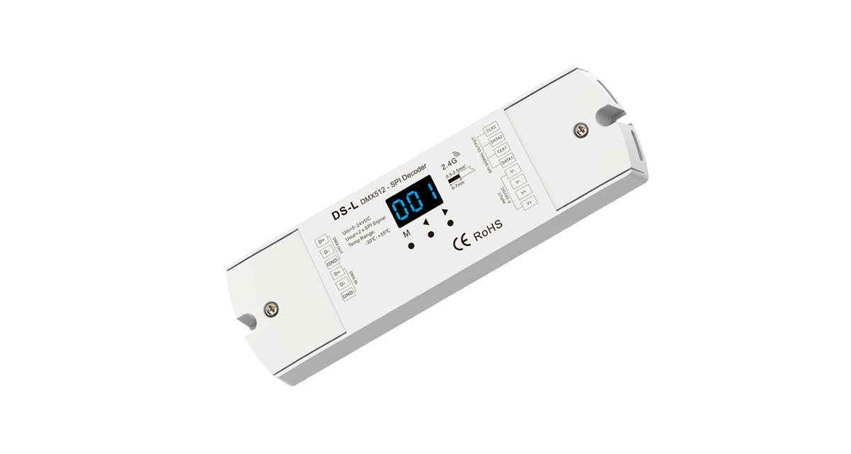 DMX512-SPI Decoder (with RF) DS-L