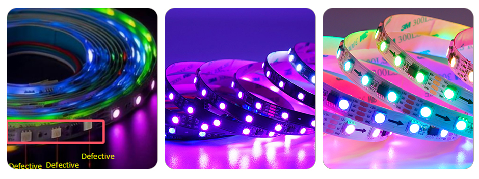 Professional 12V 24V TM1934 Addressable LED Strips | LW Lighting