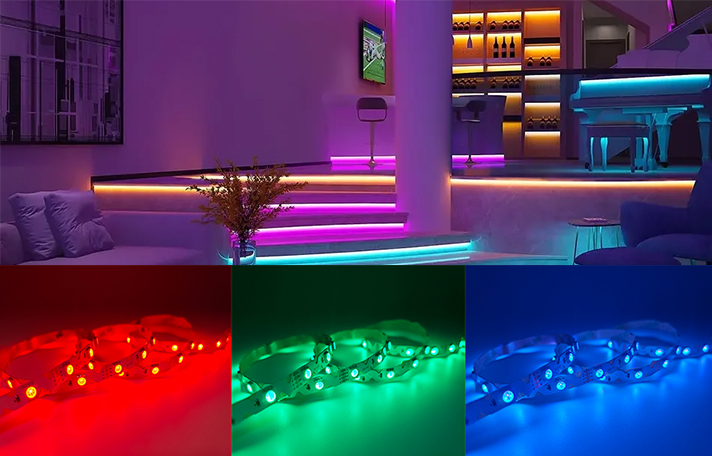 led tape light under cabinet kitchen lighting solution