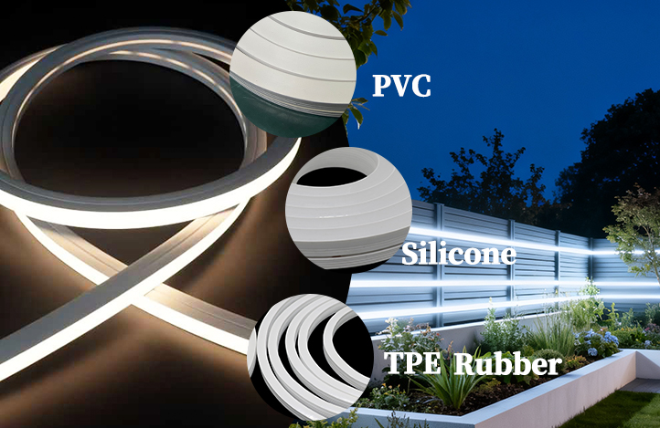 flexible silicone neon strip