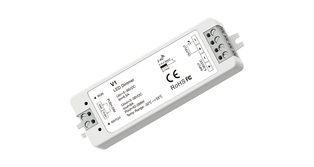 V1 Monochrome LED Light Controller