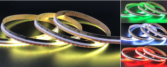 side emitting RGB COB LED strip