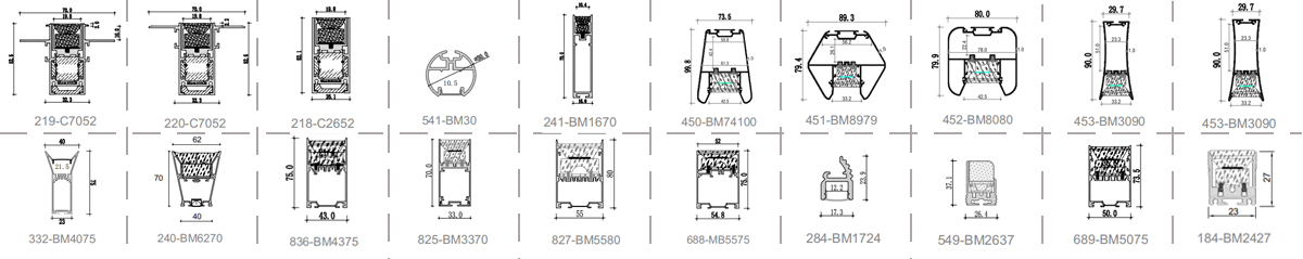 LED Magnetic Track Channel 