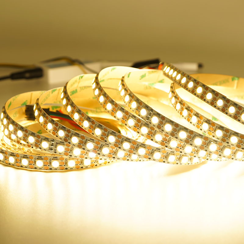 led strip lights dimmable programmable white control