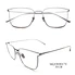 Fashion Metal Eyeglasses Slender Frame