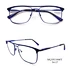 Double Bridge Metal Spectacles