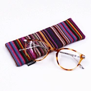 Vintage Cotton Fabric Eyeglass Pouches