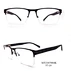 New Fashion Product Rectangle Mens Designer Half Rim Optical Glasses