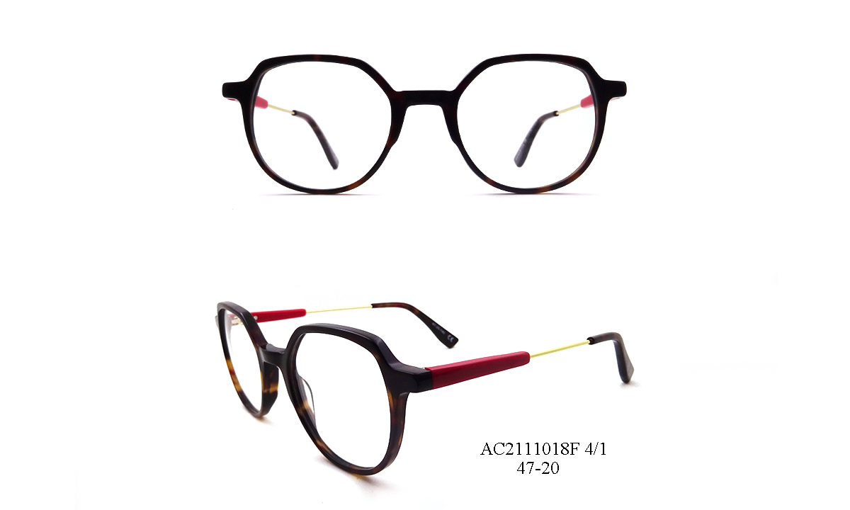 The difference between acetate frames and PC injection frames