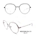 Double Bridge Cat eye Metal Optical Frame