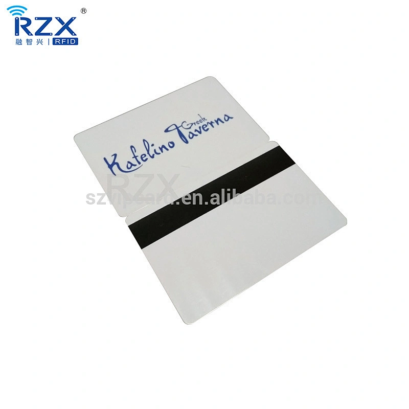 PVC Inkjet thermal printable blank cards with magnetic stripe from ...