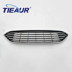 TIEAUR Stripe Electroplating Car Grilles For Focuss 2015