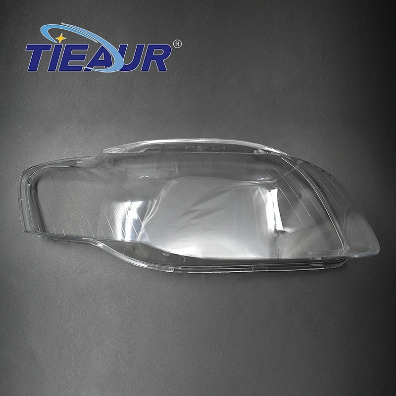 TIEAUR Headlight lens glass cover For A4 B7 04-07