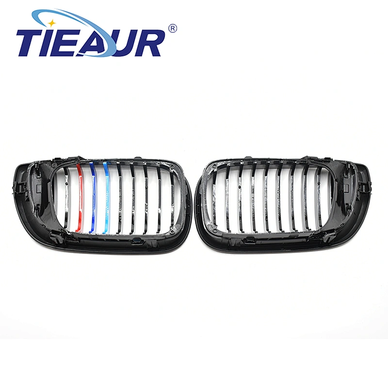 TIEAUR ABS Auto Car Front Bumper Grilles E46,318,320,325,328  4 door 02-04 year   single line 3 colors