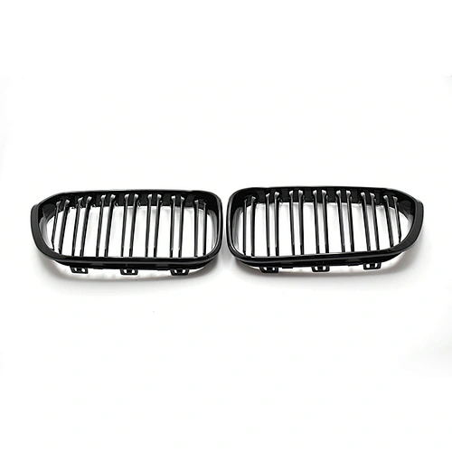 TIEAUR Gloss black Front Grilles dual line For F20 16-18
