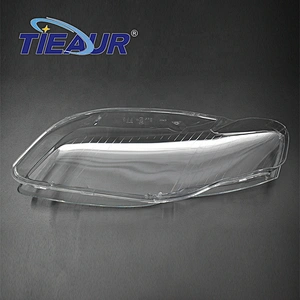 TIEAUR Headlight lens glass cover For A4 B7 04-07