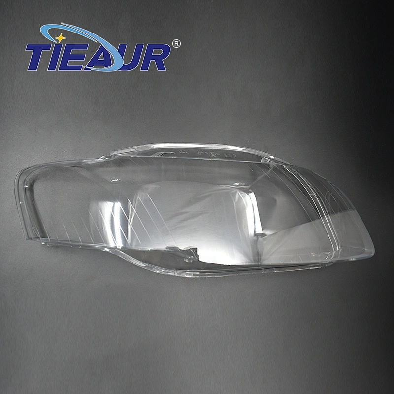 TIEAUR Headlight lens glass cover For A4 B7 04-07