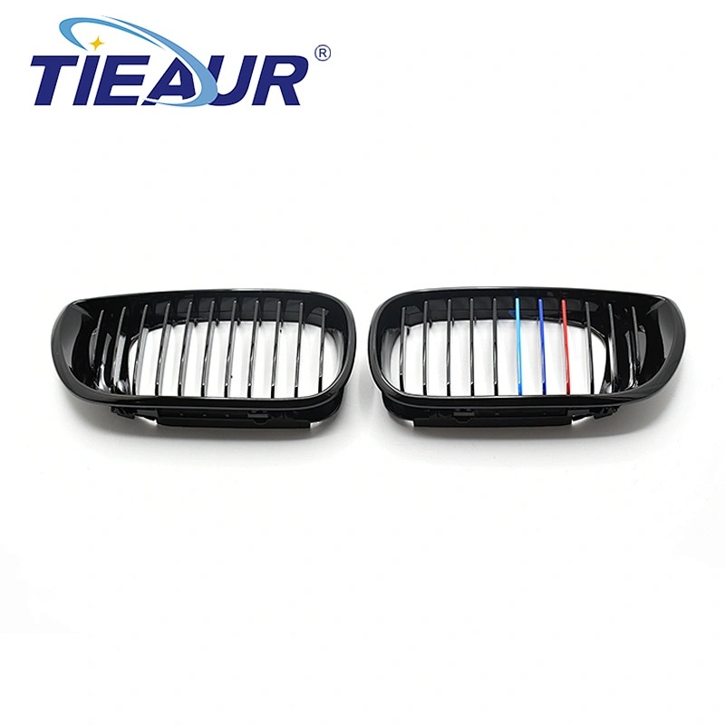 TIEAUR ABS Auto Car Front Bumper Grilles E46,318,320,325,328  4 door 02-04 year   single line 3 colors