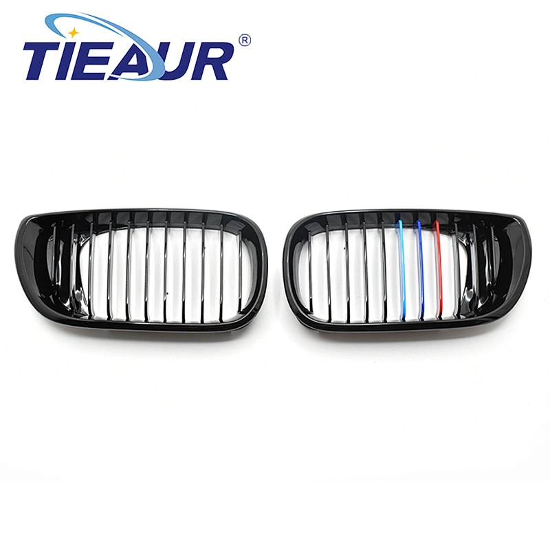 TIEAUR ABS Auto Car Front Bumper Grilles E46,318,320,325,328  4 door 02-04 year   single line 3 colors