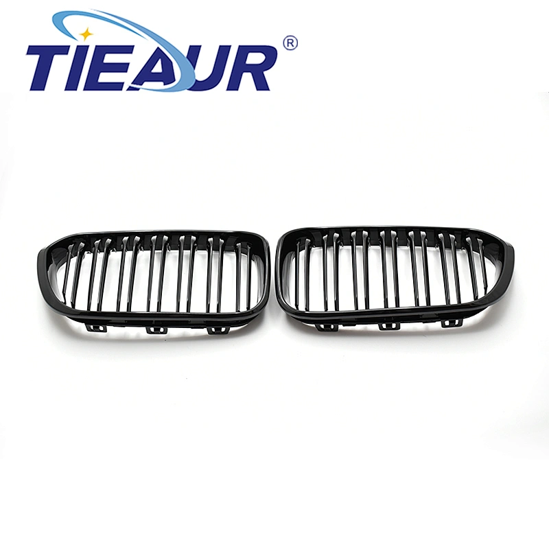TIEAUR Gloss black Front Grilles dual line For F20 16-18