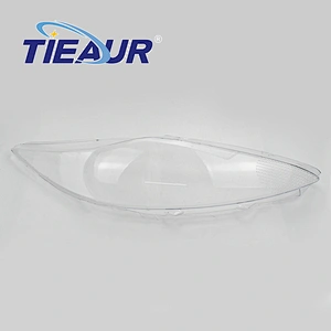 Auto parts for Feista 09-12  year  headlight glass lens cover