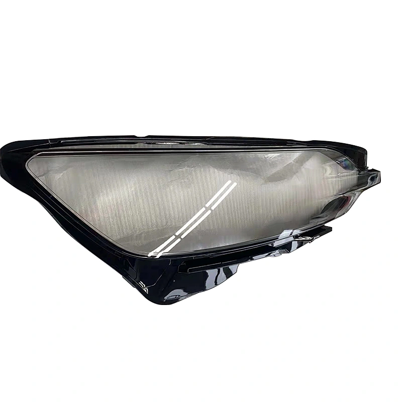 TIEAUR New Style Car Transparent Black border Headlight Lens Cover for S60 18-22