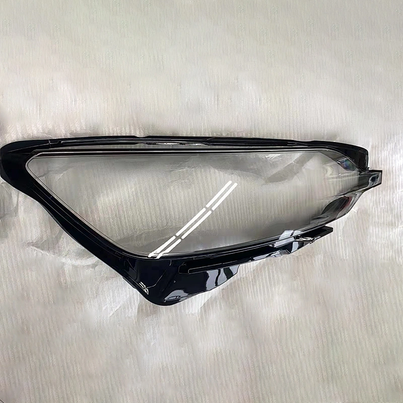 TIEAUR New Style Car Transparent Black border Headlight Lens Cover for S60 18-22