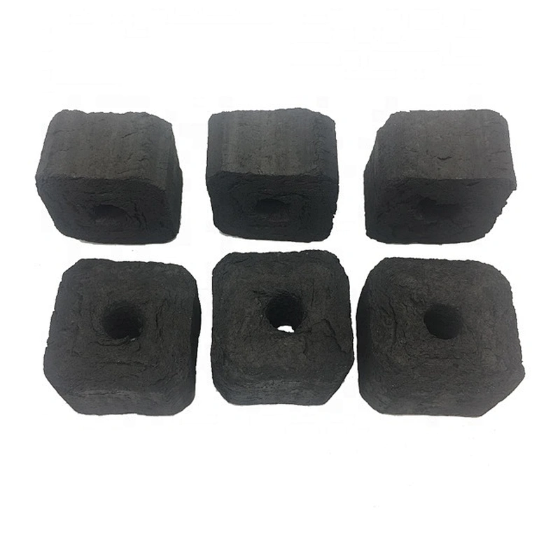 HQHC0025 Hongqiang shisha charcoal Bamboo Cutting Charcoal for Hookah