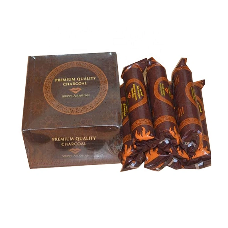 HQRM3380 HongQiang coal for shisha Instant Light Charcoal hookah Round Charcoal