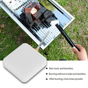 HQS-012 HongQiang White Charcoal Firelighter Hexamine Solid Fuel Tablets for Outdoor Camping