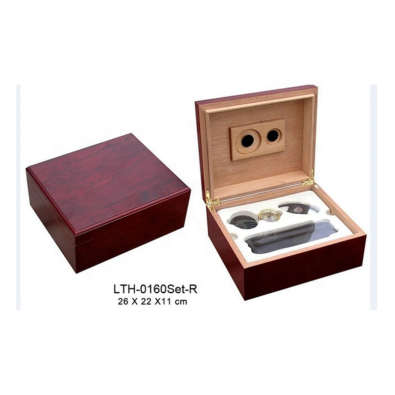 HongQiang Wooden Cigar Humidor