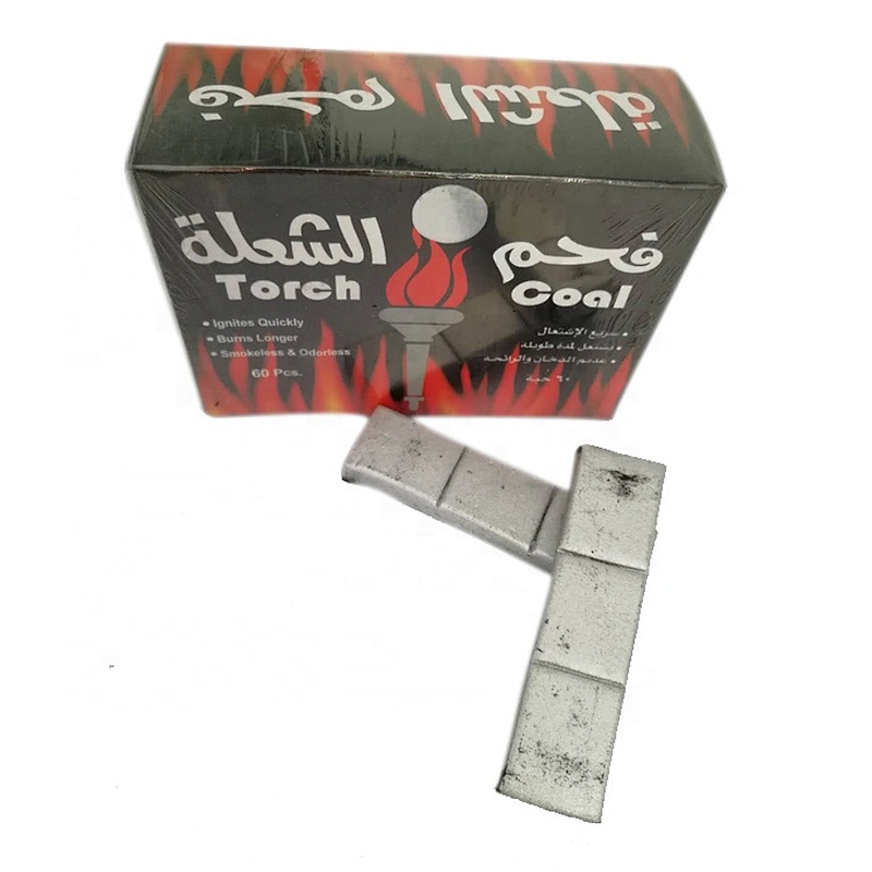 HongQiang Japanese Style Silver Hookah Charcoal