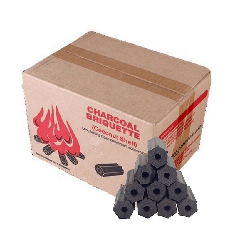 HQBQ0002 Hong Qiang  Cooking Coal Machine Made Charcoal Bamboo Charcoal for BBQ