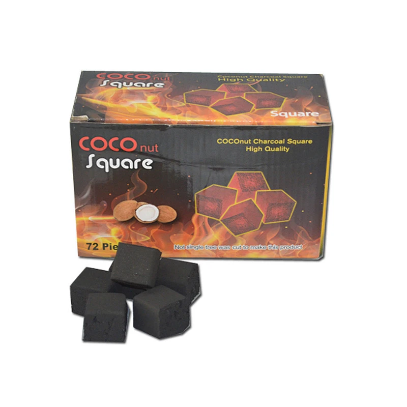 Hong Qiang Coconut Shell Cube Charcoal Cooking for Wholesale