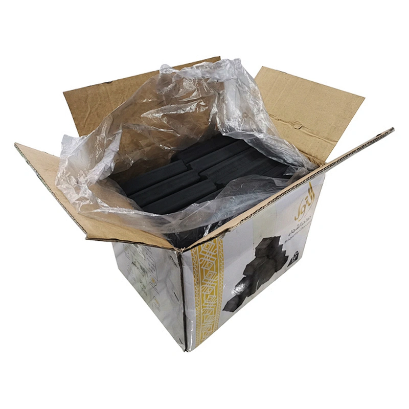 HQBQ0002 Hongqiang best quality bbq charcoal 100% natural bamboo less ash long burning compressed charcoal