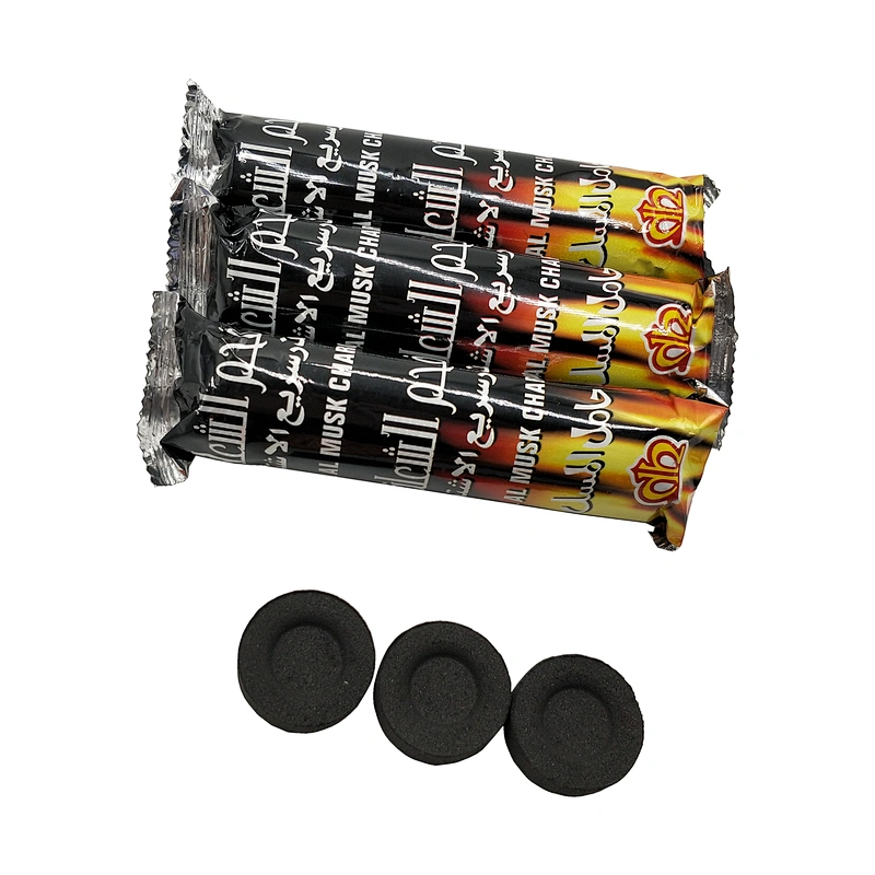 HQRH3380 HongQiang bamboo fruit wood charcoal round charcoal