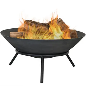 HQ-K03 HongQiang Outdoor Burning Fire Pit Heater Fire Bowl wood burning fire pit for Garden BBQ Grill